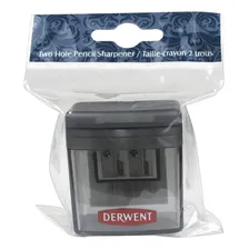 Apontador Profissional 2 Furos Com Dep贸sito Derwent Cor Cinza Foto mini 3