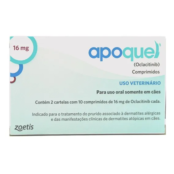 Apoquel Anti Coceira Zoetis Para Cães 16mg Foto 1