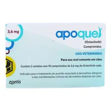 Apoquel Dermatológico Anti Coceira Cães 3,6 Mg Foto  mini 1