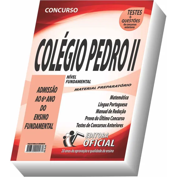 Apostila Colégio Pedro Ii - Admissão Ao Ensino Fundamental Foto 1