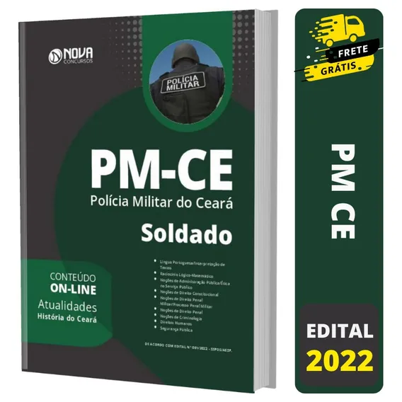 Apostila Concurso Pm Ce - Soldado Polícia Militar Do Ceará Foto 1