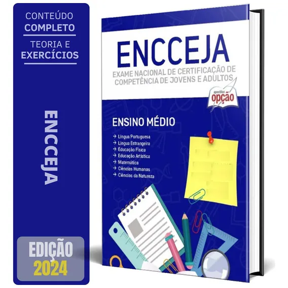 Apostila Encceja 2024 - Ensino Médio Foto 1