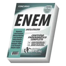 Apostila Enem Material Didático Apostila Atualizada De Dan Vol 1 Editorial Editora Oficial Capa Mole Em Português Foto mini 1