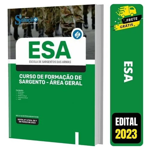 Apostila Esa - Escola De Sargento Das Armas Foto 1