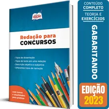 Apostila Redação Para Concursos, Vestibulares E Enem, De Professores Especializados. Apostilas Para Concursos, Vol. Único. Editorial Apostilas Opção, Capa Mole, Edição Setembro/2023 Em Português, 2023 Foto  mini 1