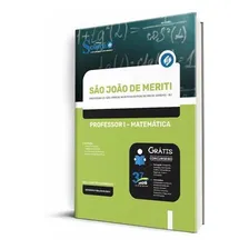 Apostila São João De Meriti Rj 2023 Professor I - Matemática Foto  mini 1