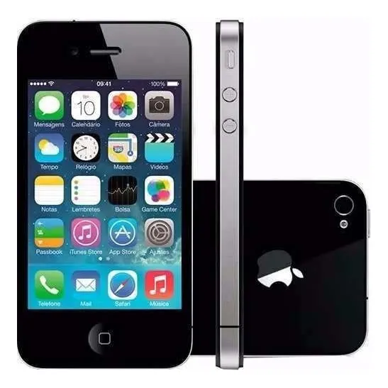 Apple iPhone 4 Preto 8 GB 512 MB ram Foto 1