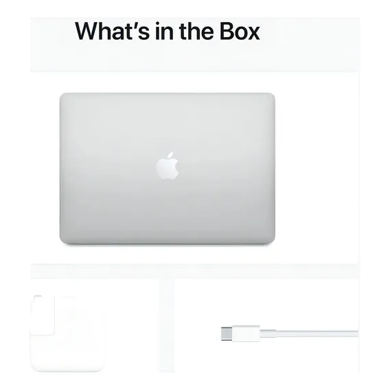 Apple MacBook Air (13 polegadas, 2020, Chip M1, 256 GB de SSD) - Prata Foto 1