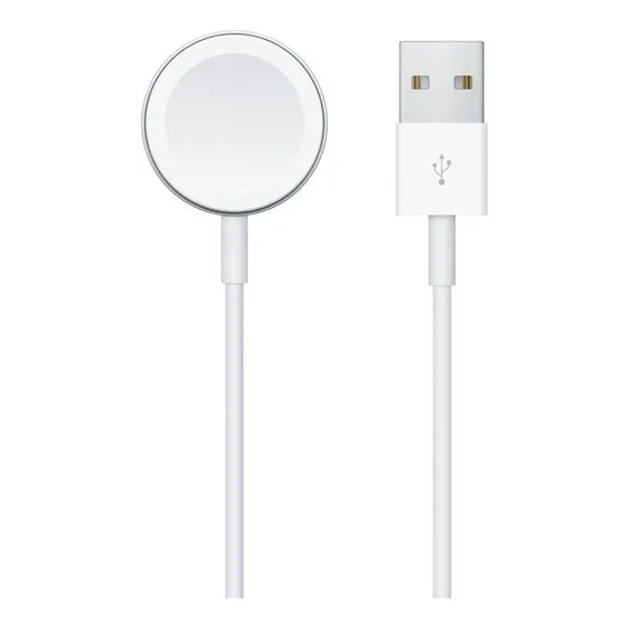 Apple MX2E2AM/A Cabo Carregador CompatÃvel Com Watch Series 2 3 4 5 Cor Branco Foto 1