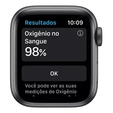 Apple Watch Series 6 (GPS) - Caixa de alumínio cinza-espacial de 4 cm - Pulseira esportiva preto Foto mini  3