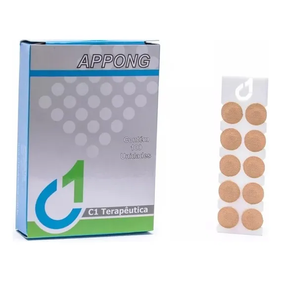 Appong Acupuntura Técnica Indolor 100 Unid C1 Terapêutica Foto 1