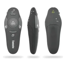 Apresentador Slide Apontador Laser Controle Sem Fio Tomate MCT-105 Preto Foto mini 4