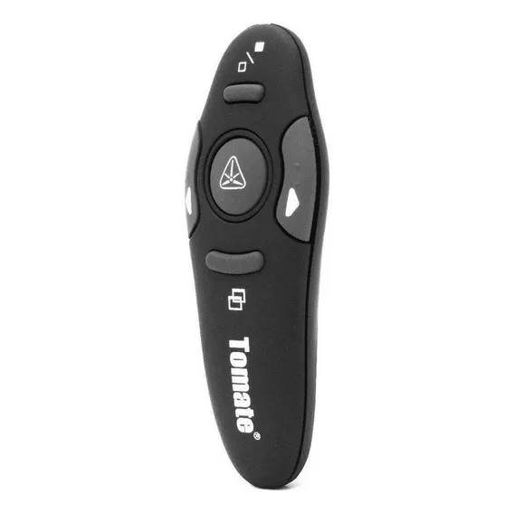 Apresentador Slide Apontador Laser Controle Sem Fio Tomate MCT-105 Preto Foto 1