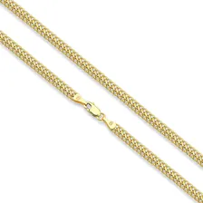 Aqua Jóias corrente feminina Lacraia Ouro 18K Amarelo 40 cm Foto mini  3