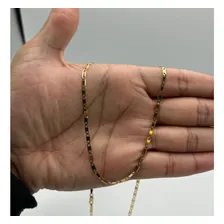 Aqua Jóias Piastrine Ouro 18K Cor Amarelo 70 cm Foto mini  3