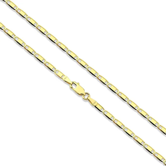 Aqua Jóias Piastrine Ouro 18K Cor Amarelo 70 cm Foto 1
