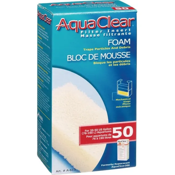Aquaclear Refil Espuma Foam 50 - Un Foto 1