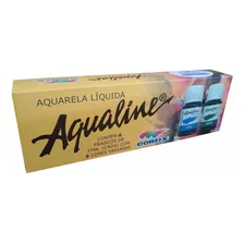 Aqualine Aquarela Líquida Estojo 06 Cores Corfix Foto mini 3