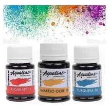 Aqualine Aquarela Líquida Estojo 06 Cores Corfix Foto mini 2