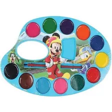 Aquarela 12 Cores Mickey Aventuras Sobre Rodas Foto  mini 1