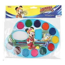 Aquarela 12 Cores Mickey Aventuras Sobre Rodas Foto mini  2