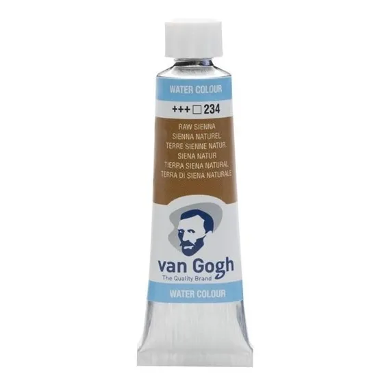 Aquarela Bisnaga Talens Van Gogh 234 Raw Sienna 10ml Foto 1