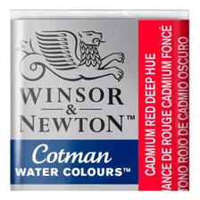 Aquarela Cotman W&n Pastilha 098 Cadmium Red Deep Hue Foto  mini 1