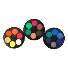 Aquarela Em Pastilhas Koh-i-noor 18 Cores Foto mini 2