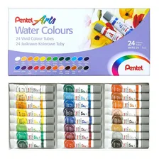 Aquarela Pentel Arts Water Colours Conjunto Com 24 Cores Foto mini 1