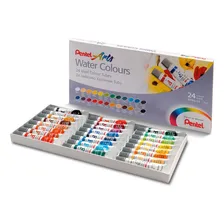 Aquarela Pentel Arts Water Colours Conjunto Com 24 Cores Foto mini 4