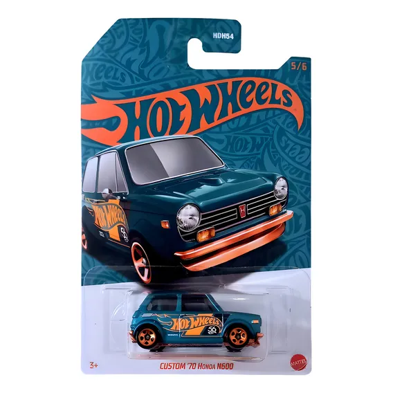 Aquarela personalizada 70 Honda N600 Anniversary 56 5/6 Hot Wheels Foto 1