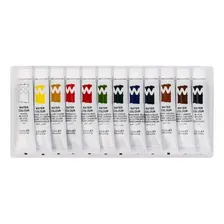 Aquarela Sinoart 12ml 12 Cores - Alta Qualidade Foto mini  3