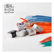 Aquarela Winsor & Newton Cotman Pastilha Silver Foto mini 2