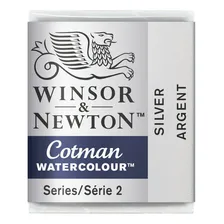 Aquarela Winsor & Newton Cotman Pastilha Silver Foto mini 1