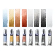 Aquarela Winsor & Newton Cotman Pastilha Silver Foto mini 3
