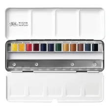 Aquarela Winsor & Newton Profissional Pastilha Box 12 Cores Foto mini 1
