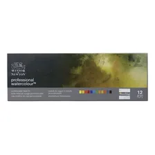 Aquarela Winsor & Newton Profissional Pastilha Box 12 Cores Foto mini 2