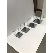 Aquario Cubo 15l Lapidado 3mm 25x25x25 ( Aqcb25 ) C/ Nota Foto mini 2