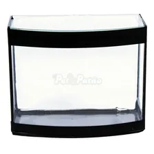 Aquario Curvo 25 X 10 X 20 5l 3mm NÂș.2 Faixa Preta C/ Foto mini 3