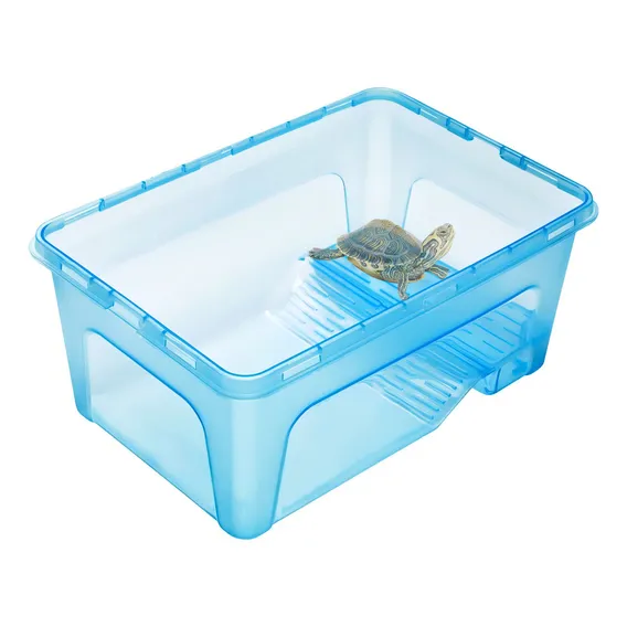 Aquaterrário Para Tartaruga - Médio (com Rampa) isento Foto 1