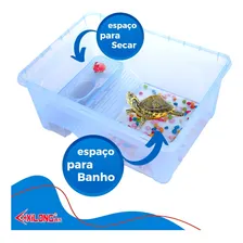 Aquaterrário Para Tartaruga - Médio (com Rampa) isento Foto mini 4