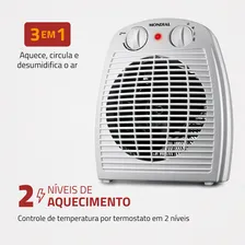 Aquecedor A Ar 1500w A-08 Mondial Cor Cinza 110v Foto mini  2