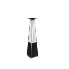Aquecedor a gás de quartzo MMI Aquecedor Pirâmide Com Capa cor preto Foto mini 1