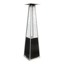 Aquecedor a gás de quartzo MMI Aquecedor Pirâmide Com Capa cor preto Foto mini 2