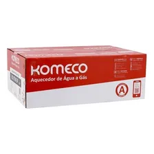 Aquecedor A Gás Glp Ou Gn Komeco Slim Ko 07m Bp Branco Pilha 110v/220v Foto mini  3