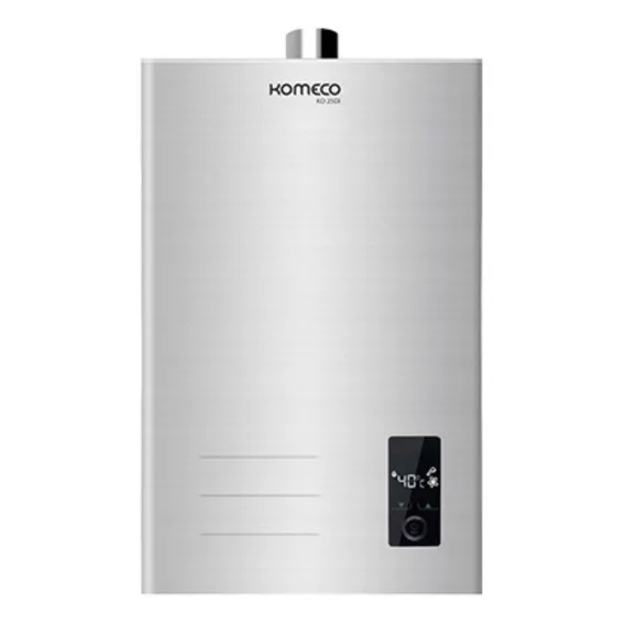 Aquecedor a gás GN Komeco Digital KO 25DI inox 127/220V Foto 1