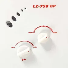 Aquecedor a gás GN Lorenzetti LZ 750BP Vazão 7,5 Litros Foto mini  2