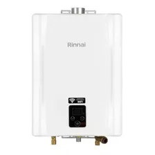 Aquecedor a gás GN Rinnai Digital REU-E210 FEH branco 127/220V Foto  mini 1