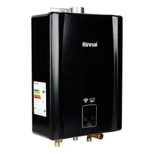 Aquecedor a gás GN Rinnai Digital REU-E211 FEH preto 127/220V Foto mini 2