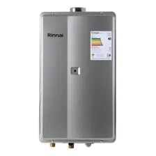 Aquecedor a gás GN Rinnai REU-2802 FEC prata 127/220V Foto mini 1